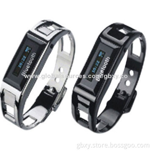 Bluetooth Bracelets with OLED Display, Anti-lost, Call, More than 5 to 10 Meters Distance